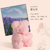 Linda Vela Perfumada de Oso Corazón Rosa para Cumpleaños de Niñas Souvenir Regalo de San Valentín Souvenir de Boda