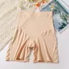 Shorts de Segurança Confortáveis de Alta Qualidade com Cintura Alta para Mulheres Plus Size, Tamanho Extra Grande de Algodão Modal Anti-Exposição
