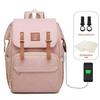 Fabricantes de fontes bolsa para mãe e bebê multifuncional grande capacidade bolsa para múmia Amazon quente USB out bolsa para múmia ombro