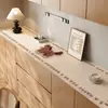Alfombrilla de Mesa para Comedor Estilo Wabi-Sabi Dibujos Animados, Alfombrilla de Mesa para Mueble de TV de Cuero y Silicona, Alfombrilla para Zapatero de Entrada, Alfombrilla para Aparador de Vinos de Entrada