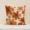 Nueva Funda de Almohada Floral Retro de Amazon Poliéster Versátil Cojín de Asiento para Interiores Decorativo para Sala de Estar Cojín de Sofá