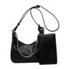 Bolsa feminina 2024 nova textura de alta qualidade design de nicho bolsa tiracolo com corrente bolsa mensageiro moda retrô versátil bolsa para mãe e filho