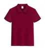 Fabricante Direto Personalizado Camisetas Polo Infantis, Camisetas com Gola, Uniformes de Classe Bordados em Algodão de Fibra Longa, Camisas Culturais de Formatura do Jardim de Infância