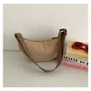 Bolso de Nylon de Color Sólido para Empanadillas para Mujer 2026 Nuevo de Moda Versátil Bolso Cruzado Ligero de Lona Simple de Moda