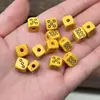Tamiz de Tres Vías de Material Xizang, Accesorios para Joyería, Cuentas Sueltas, Cuentas Budistas para Manualidades, Accesorios para Joyería, Cadena para Teléfono Móvil