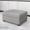 Banqueta de armazenamento para casa, design moderno e luxuoso, pode ser usada como banco para trocar de sapatos ou como apoio para os pés na sala de estar, feita com tecido tecnológico