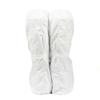 Cubrezapatos Blancos Tyvek Dupont con Cordón Retráctil Longitud 34cm Alto 47cm A Prueba de Polvo Ty466S Wh Cubrezapatos de Caña Alta