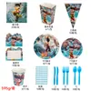 Decoración de pastel Nezha caricatura niño mágico tercer príncipe hot wheels cinta roja traje de vajilla para cumpleaños infantil