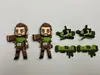 Acessórios Croc Charms para Sapatos Desenho Animado Fofo Urso de Diamante Sprite de Fuligem Cachorro Inominável Sprite de Fuligem Estilo Quente Viral Fivelas de Sapato Atacado