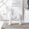 Decoraciones Nórdicas para el Hogar Artesanías de Cerámica Simples Adornos de Caballo Sala de Estar Mueble de TV Vinoteca Muebles Blandos Venta al por Mayor