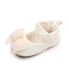 Sapatos de princesa com laço em relevo, novidade de primavera, sapatos de bebê de 0-1 ano, sapatos de criança, direto da fábrica BHM3079