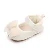 Direto da fábrica primavera 2023 novo sapatos de princesa com laço em relevo sapatos de bebê sapatos para crianças pequenas BHM3079