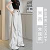 Pantalones cargo de secado rápido para mujer Verano 2025 Nuevos pantalones sueltos de pierna ancha de talle alto Pantalones deportivos casuales de montañismo al aire libre americano