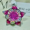 Moda Coreana Nueva y de Moda Lazo Ropa Accesorios DIY Flor 3D de Pedrería Accesorios para Ropa Venta al por Mayor