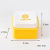 Nueva caja de almacenamiento abrible estilo linda y femenina manualidad de resina colorida mini juguete de comida adorno de exhibición venta al por mayor