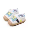 Temporada de Baile de Primavera 2024 Moda para Bebés Zapatos Infantiles Modernos Suela de Goma Suave Velcro Transpirables Antideslizantes Zapatos Casuales