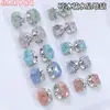 Acessórios de Unha Artística Rhinestone Elegantes Brilhantes Finos Tipo Pilha de Ovo Transparente Cor Pombo Rhinestone Acabado Unhas Usáveis Atacado