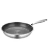 Suministro Exclusivo Transfronterizo de Sartenes de Acero Inoxidable tipo Panal, Planchas Planas, Sartenes para Uso Doméstico, Sartenes Pequeñas para Hotcakes, Sartenes para Freír Huevos, Sartenes para Hotcakes, Sartenes para Bistec