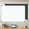 Pizarra blanca magnética para escribir, pizarra de oficina, para colgar en la pared, para enseñanza en casa, bloc de notas, borrable, pizarra de dibujo para niños, pizarra blanca
