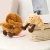 Ins creativo historia de pan tostado muñeco de peluche fábrica de muñecas venta al por mayor muñeca relajante