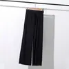 Pantalones de pierna ancha de seda helada para mujer, pierna recta, verano, finos, cintura alta, caída, ajustados, holgados, casuales, pantalones para mujer de comercio exterior