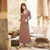 Vestido Estampado de Lunares Aspecto Adelgazante Casual Vacaciones Falda Larga para Mujer Pg Dvf2025 Falda Cruzada Verano Nuevo Estilo