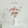 Shumen flor artificial de eucalipto flor de seda flor falsa ramo de flor seca jarrón paquete de flores sala de estar arreglo floral adornos
