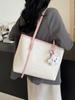 Bolso de gran capacidad de comercio exterior para mujer, primavera y verano 2025, nuevo bolso de hombro portátil a juego, bolso de mano de clase para ir al trabajo.