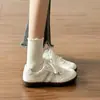 Tênis de Board para Meninas 2026 Outono Novo Simples Moda Tênis Esportivo Infantil Casual Leve Menina Treinamento Alemão Tênis Forrest Gump