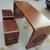 Mesa de Caligrafia, Mesa de Estudo Tradicional Chinesa, Madeira Maciça, Estilo Antigo, Mesa e Cadeiras Clássicas Chinesas de Go, Sala de Aula Dedicada para Aulas de Treinamento de Alunos