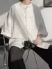 Nueva camisa de lino de manga corta para hombre estilo chino, túnica larga Hanfu de verano para hombre estilo República de China, ropa exterior, traje Zhongshan, traje Tang y chaqueta