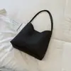 Bolso de mujer de gran capacidad, nuevo y moderno 2026, otoño vintage, patrón tejido, bolsa de mano Maillard para el día a día, bolso de hombro