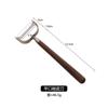 Cuchillo Pelador con Mango de Nogal Acero Inoxidable 304 Pelador de Frutas Papa Manzana Verdura Cuchillo Pelador Multifuncional Venta al por Mayor