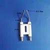 Estufa de Wok Comercial Encendido Cerámico Aguja Doble Electrodo Punta Extendida Quemador Diésel Inalámbrico Estufa de Gas de Carbón