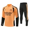 2627 Conjunto de Treino Real Madrid Manga Longa Adulto Conjunto de Treino Atlético de Madrid Outono/Inverno Adulto Inter de Milão Conjunto de Treino Miami