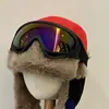 Gorro Lei Feng para niños Otoño e Invierno Niños y Niñas Protección para los Oídos Gorro de Aviador Invierno Bebé Gafas de Esquí Noreste A Prueba de Frío Cálido