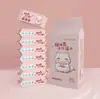 Mini Toallitas Húmedas, Toallitas Húmedas Mini Portátiles para Estudiantes y Bebés, Mini Toallitas Húmedas Especiales para Limpiar Manos y Boca al Salir