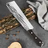 Cuchillo de madera de recuperación cuchillo de bambú de corte abierto de la selva guadaña de corte de hierba agrícola de jardín cuchillo para cortar huesos de cocina doméstica