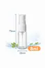 Botella de Spray de Plástico Transparente en Stock, Botella de Spray Pequeña para Desinfección con Alcohol, Dispensador Portátil de Agua Cosmética, Botella de Niebla Fina para Viaje
