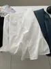 Camisa de mujer de algodón puro bordada en jacquard con volantes estilo vintage francés, nuevo modelo principios de otoño 2026, camisa/cárdigan elegante y versátil