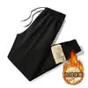 Pantalones deportivos gruesos para hombre con forro de polar de lana de cordero, nuevo producto del año, directo del fabricante, pantalones cálidos de color liso para hombre, venta al por mayor