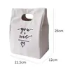 Bolsa de almuerzo aislada engrosada de alto valor, portátil para trabajadores de oficina, bolsa bento de gran capacidad, para que los estudiantes lleven sus comidas