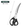 Venta al por mayor de fábrica pinza para alimentos de acero inoxidable alargada pinza para pan de buffet pinza para bistec pinza para barbacoa pinza para alimentos pinza para barbacoa