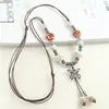 Nueva Colección de Collares: Accesorios de Cerámica Estilo Étnico Vintage para Suéteres, Colgantes Sencillos y Versátiles para Combinar con la Ropa