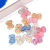 Acrílico Contas Bolinhas Laço Semi-Transparente Contas Soltas Artesanal DIY Acessórios de Joias Pulseira DIY Acessórios
