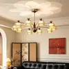 Lámpara Colgante Restaurante Estilo Francés Vintage Hogar 6 Nuevas Lámparas de Mesa Comedor Lujo Retro Iluminación Barra Bar de Gama Alta Hierro