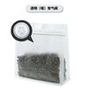 En stock Color Bolsa Sellada de Ocho Lados para Café Empaque de Granos de Café Bolsa Sellada para Té de Flores Bolsa con Cierre Hermético para Nueces con Válvula de Ventilación