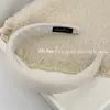 Diadema floral retro femenina clip para el pelo de tul con degradado francés dopamina accesorio para el pelo estilo crema diadema ancha versátil