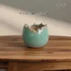 Vaso de Flor Carnuda Cerâmica Jardinagem Cerâmica Mini Novo Criativo Grés Casa Vintage Novo Vaso de Porcelana Vaso