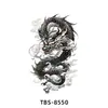 Adesivos de tatuagem atacado transfronteiriço uma geração de adesivos de tatuagem TBS flores leão tigre lobo totem tatuagem